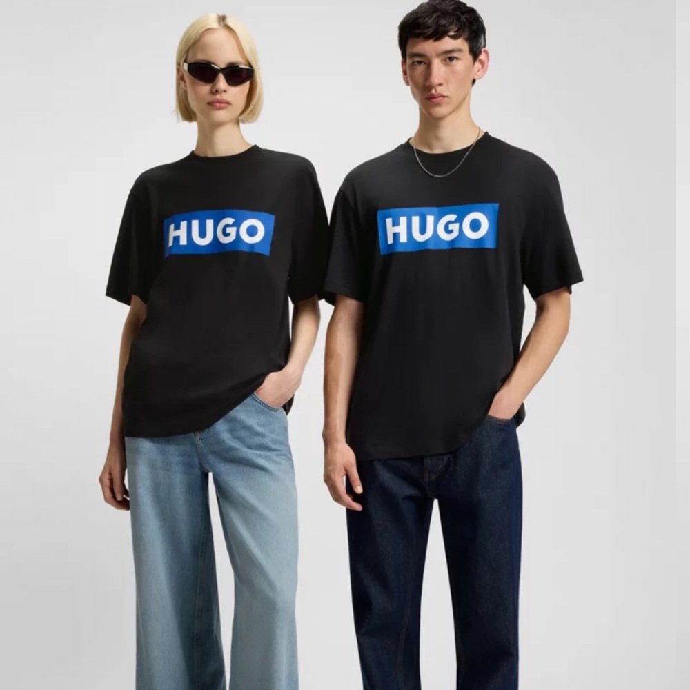 HUGO BOSS BLUE-LOGO T-SHIRT IN COTTON JERSEY
| Regular fit | Color: Black XL - Picture 3 of 10